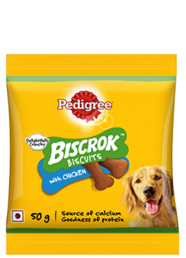 Pedigree Biscrok Biscuits With Chicken 50g